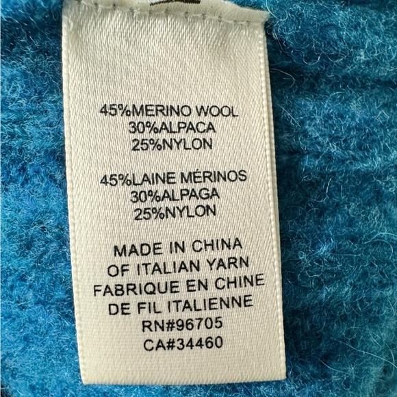 Rebecca Taylor Lofty Alpaca Puff Sleeve Sweater Size XS - Picture 15 of 16